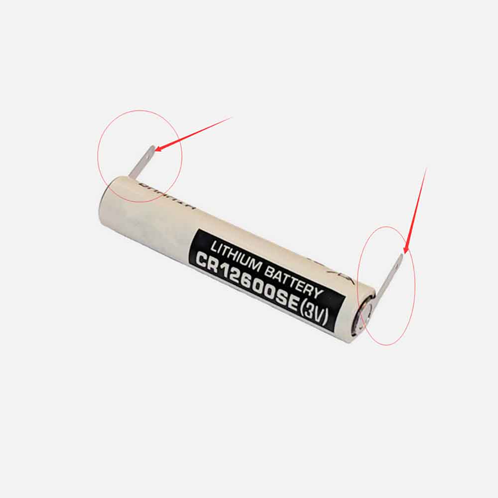 CR12600SE Replacement Battery for Fuji FDK GX CR12600SE-T1 with Welding Tabs