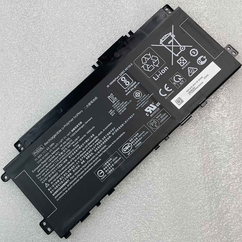 43.3Wh PV03XL Battery